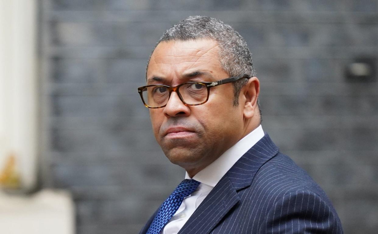 Secretary of State for Foreign, Commonwealth and Development Affairs, James Cleverly - James Manning/PA