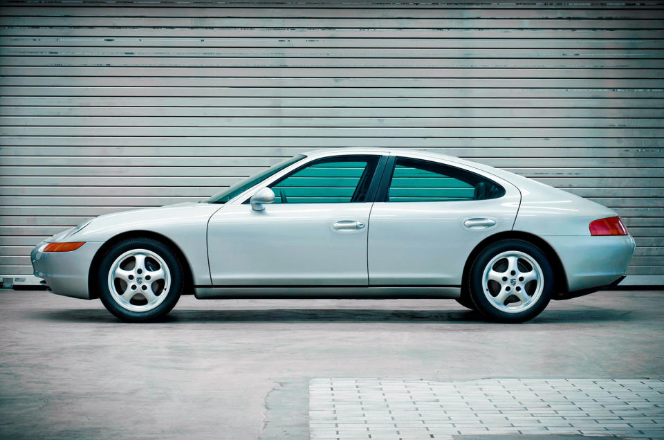 <p>Porsche believed introducing a sporty, family-friendly saloon would help it claw out of a financial rut in the late 1980s. The 989 was envisioned as a four-door 911, but it ditched the air-cooled flat-six engine for a 4.2-litre V8 closely related to Audi’s eight-cylinder. It provided 350hp in its most basic state of tune.</p><p>However Porsche executives cancelled the project in 1991 after realizing the 989 would be far too expensive to design and build. The 996-series 911 borrowed a few styling cues from the 989, but the idea of a Porsche saloon for four was dropped for over a decade.</p>