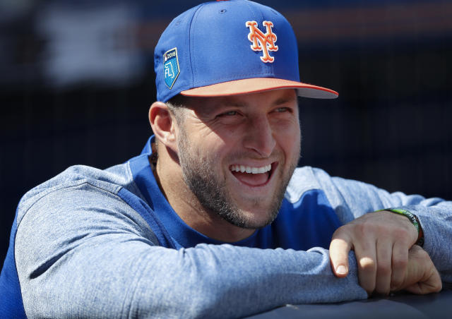 See Tim Tebow's home run from Double-A debut with Mets' Double-A team