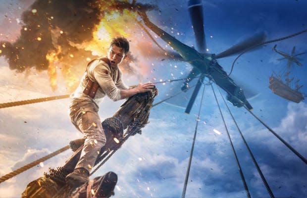 Tom Holland in "Uncharted"<p>Sony Pictures</p>