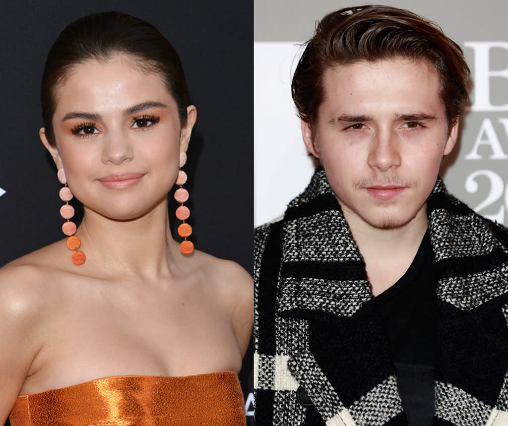 Selena Gomez and Brooklyn Beckham are sporting new ink. (Photos: Getty Images)