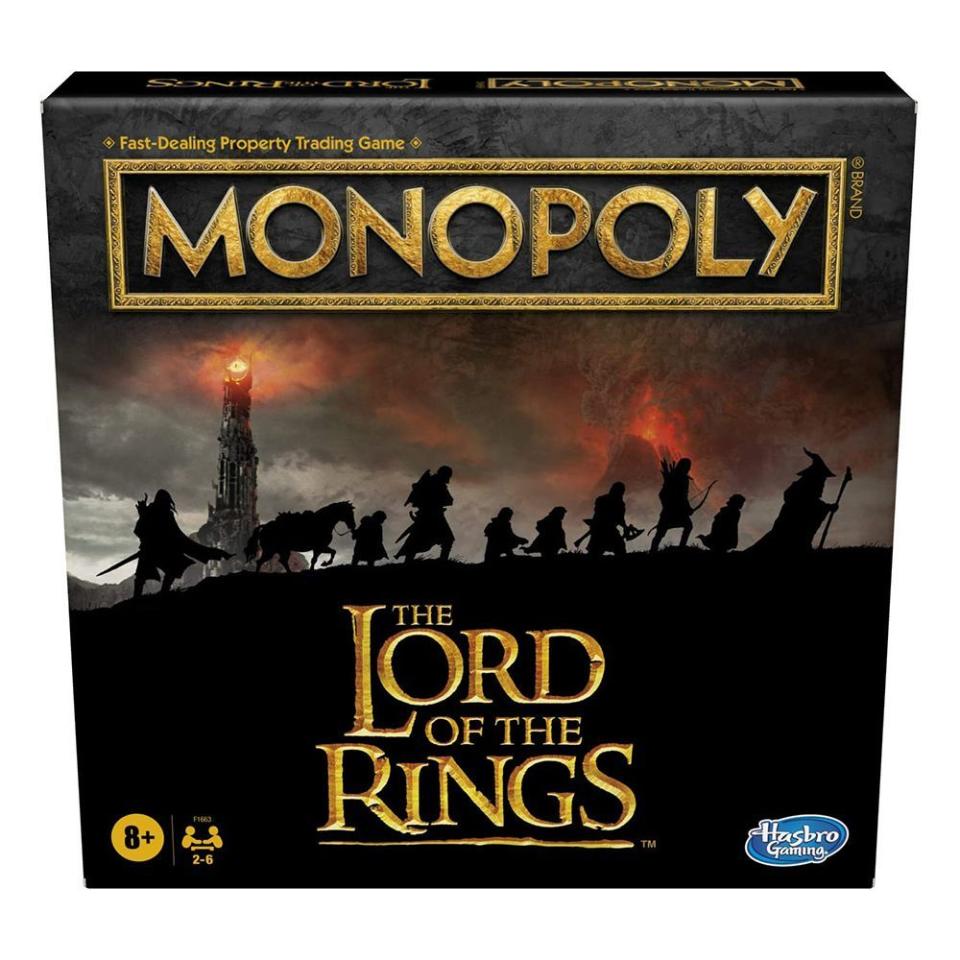 1) Monopoly: ‘The Lord of The Rings’ Edition