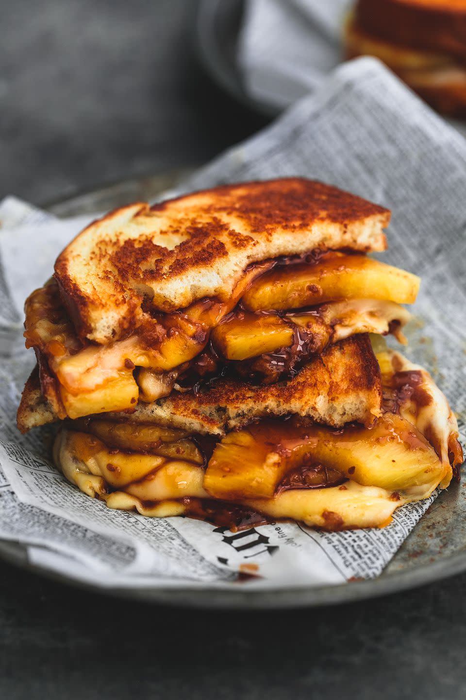 Hawaiian Grilled Cheese