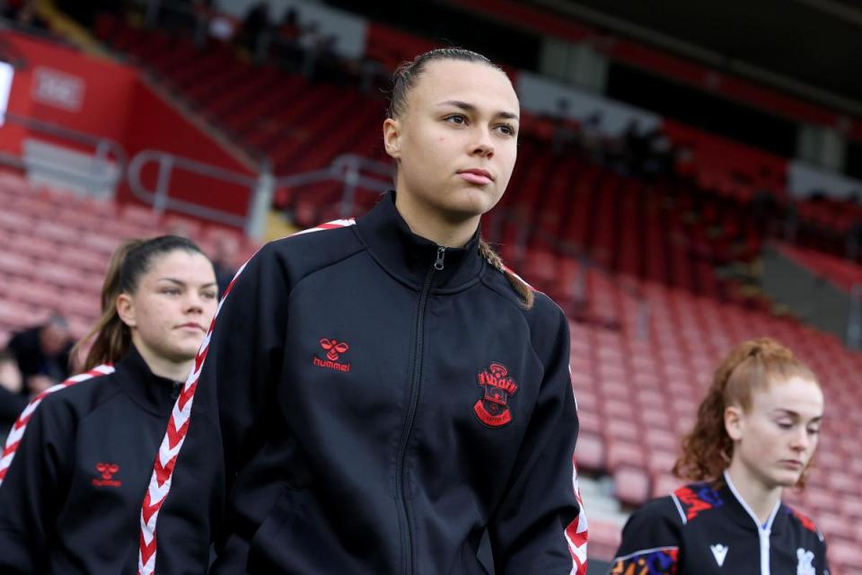 Paige Peake (pictured) is among the Saints players who have penned contract extensions <i>(Image: Southampton FC / Isabelle Field)</i>