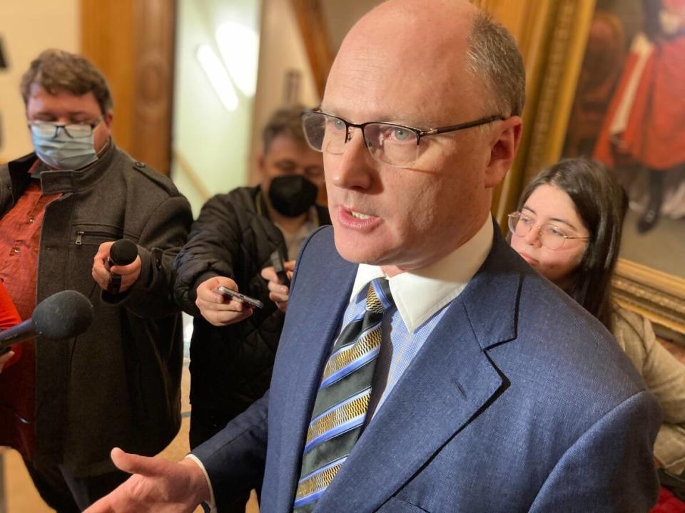 Labour Minister Trevor Holder says the existing labour law is 'outdated and ineffective.' (Jacques Poitras/CBC - image credit)