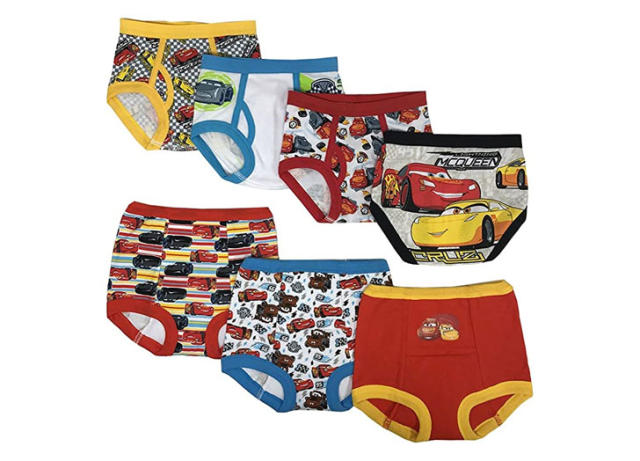 Disney Little Boy's 7 Pack Spiderman Briefs