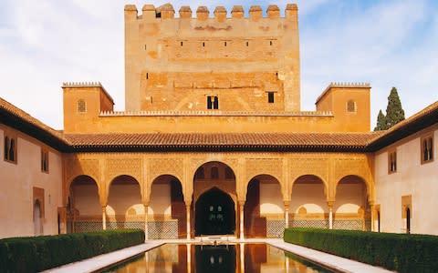 Court of Myrtles at Alhambra, Granada, Spain - Credit: ©Shaun Egan/Shaun Egan