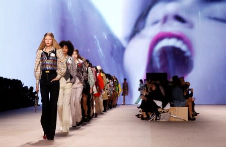 Louis Vuitton Spring/Summer 2020 women's ready-to-wear collection show during Paris Fashion Week