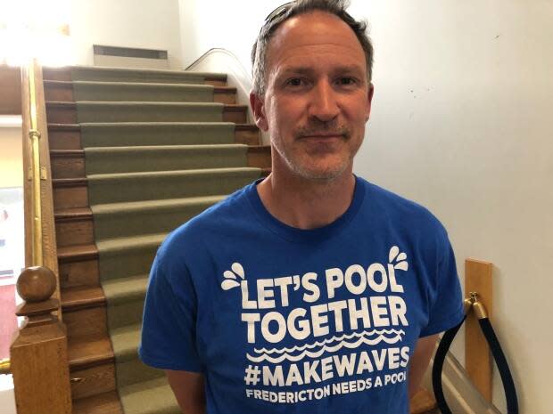 Chris Ramsey is the president of the Fredericton Regional Aquatic Centre Inc. (Gary Moore/CBC - image credit)