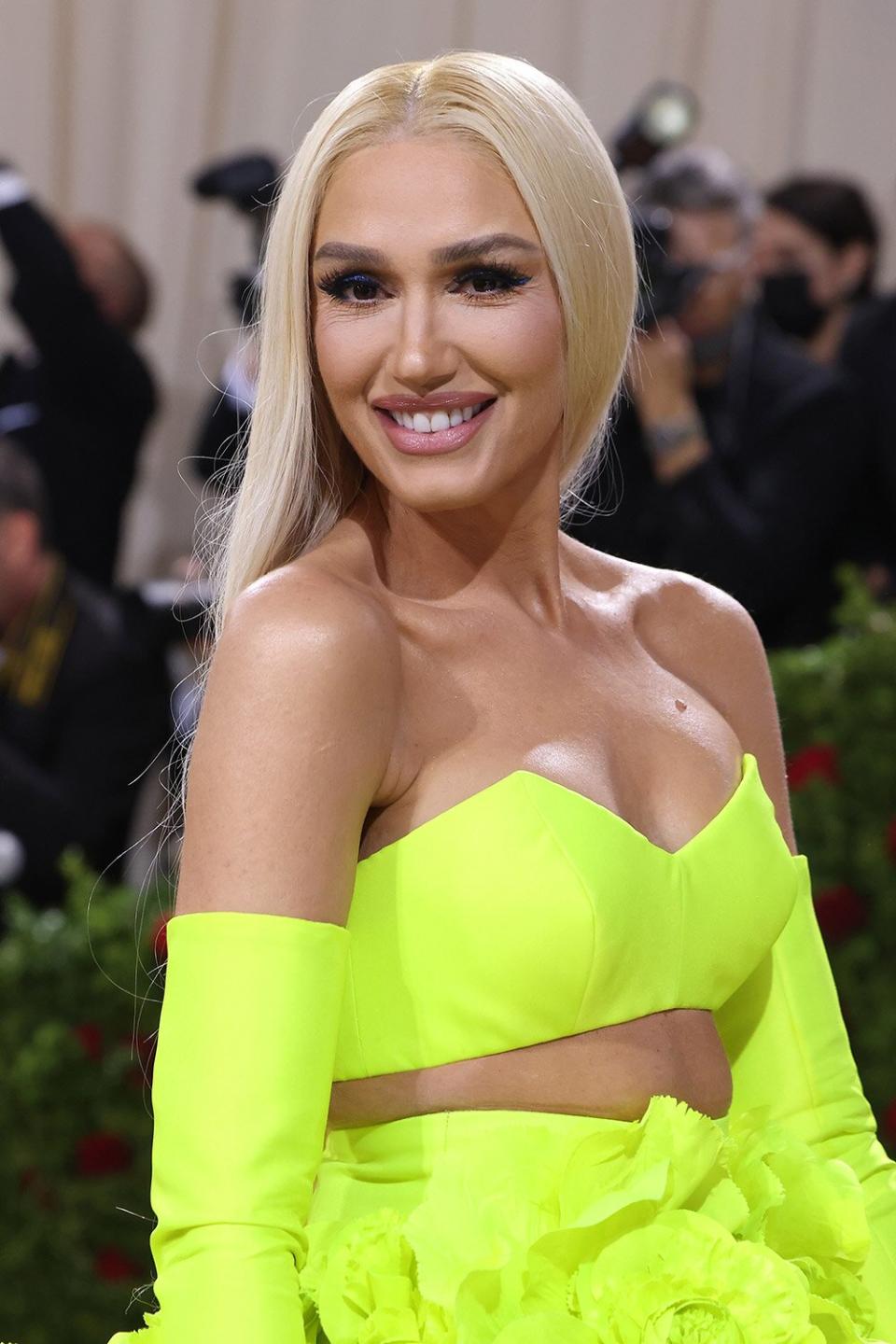 NEW YORK, NEW YORK - MAY 02: Gwen Stefani attends The 2022 Met Gala Celebrating "In America: An Anthology of Fashion" at The Metropolitan Museum of Art on May 02, 2022 in New York City. (Photo by Theo Wargo/WireImage)