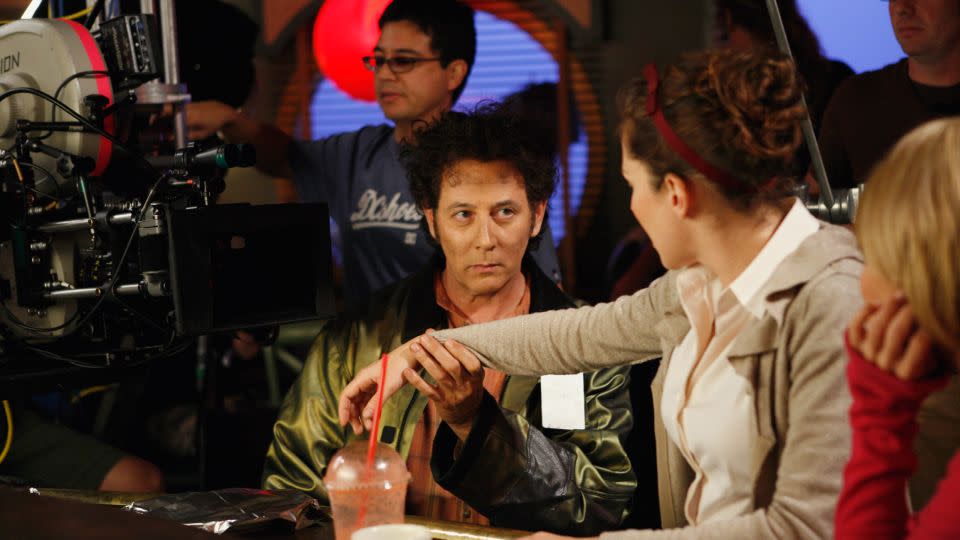 Paul Reubens on the set of "Pushing Daisies." - Isabella Vosmikova/Disney General Entertainment Content/Getty Images