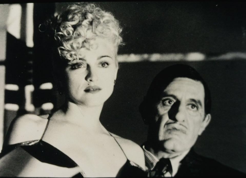 Madonna and Al Pacino in the 1990 movie "Dick Tracy."