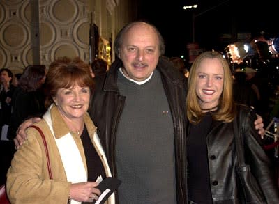 Dennis Franz with wife Joannie and daughter Krista at the Hollywood premiere of The Count of Monte Cristo