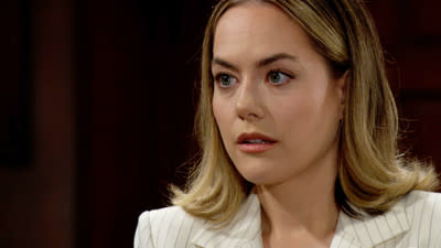  Hope (Annika Noelle) in The Bold and the Beautiful. 