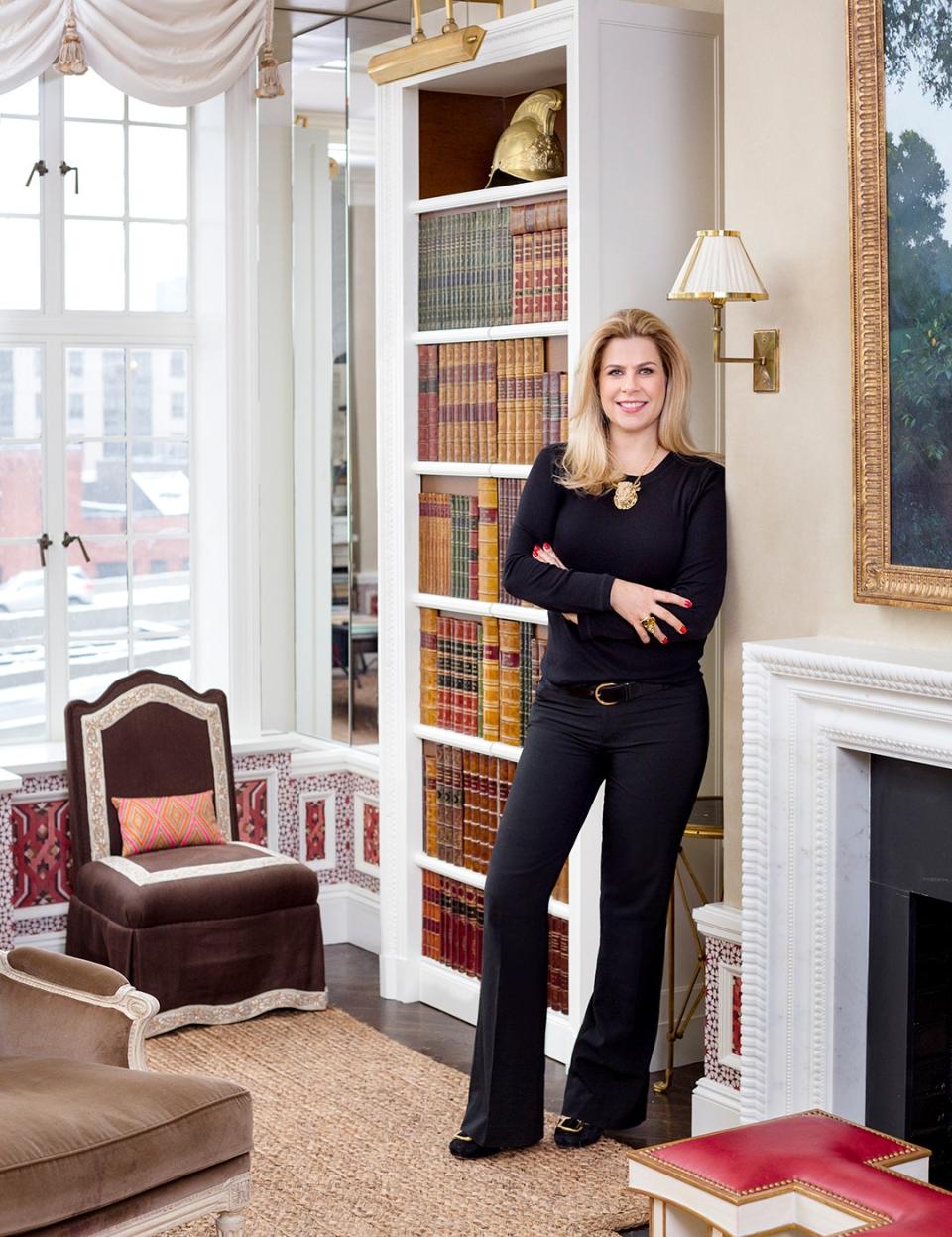 Alexa Hampton: The legendary Manhattan firm of Mark Hampton is recognized in the homes of Brooke Astor, Estée Lauder, three U.S. presidents, as well as H. John Heinz III. When Alexa Hampton took over from her father as owner and president, in 1998, she continued to craft the immaculately proportioned and elegant interiors that have gone on to define the brand. Along the way, she has added her own fresh take and modern spin, gently pushing her father’s essence into the modern age.