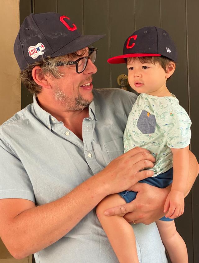 Nick Francona, son of Cleveland manager Terry, war veteran, bashes