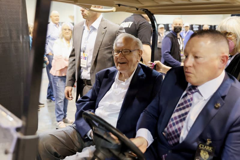 FILE PHOTO: First in-person annual meeting since 2019 of Berkshire Hathaway Inc, in Omaha, Nebraska