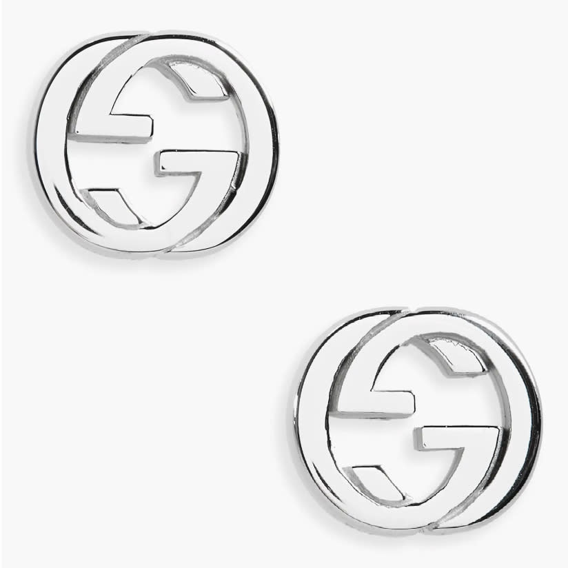 Gucci Interlocking Stud Earrings
