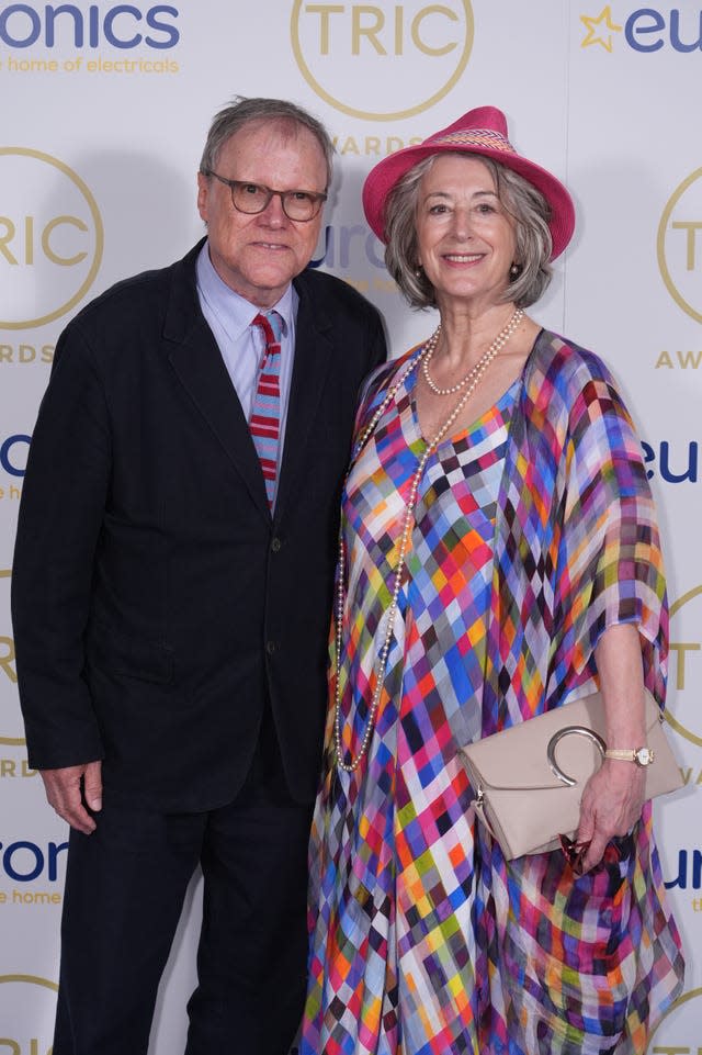 David Neilson and Maureen Lipman