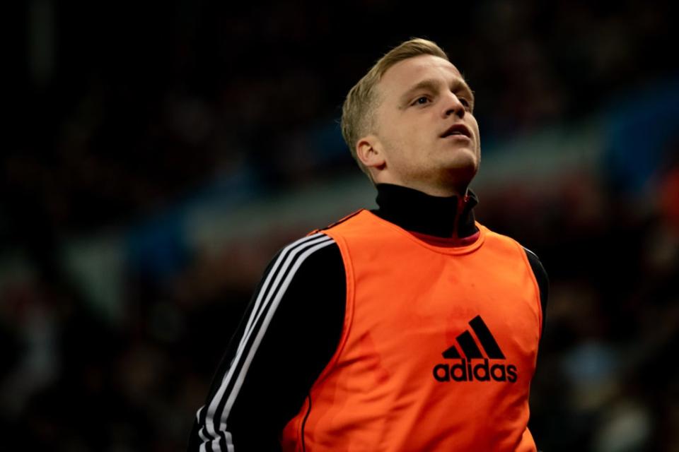 Donny van de Beek could also leave Old Trafford this month (Manchester United via Getty Imag)