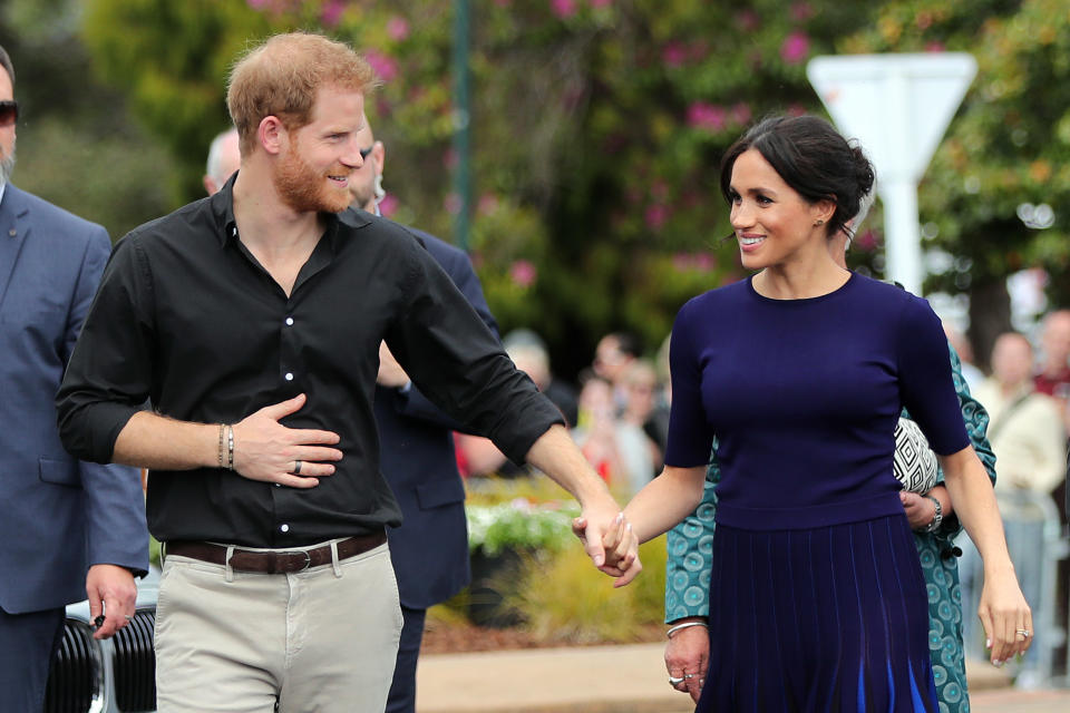 Harry and Meghan are shaking things up in the Royal Family (Getty)