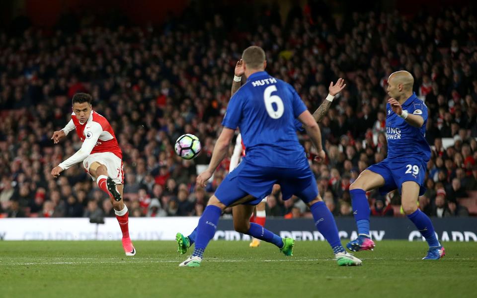 Arsenal's Alexis Sanchez attempt a shot during the Premier League match at the Emirates Stadium - Credit: PA