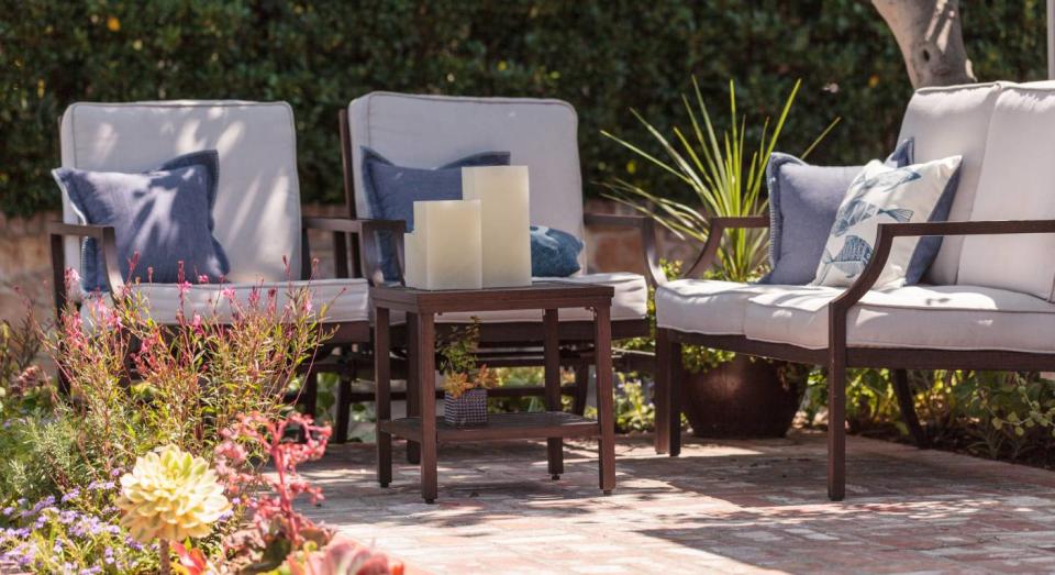 Popular outdoor furniture still in stock at John Lewis. (Getty Images) 