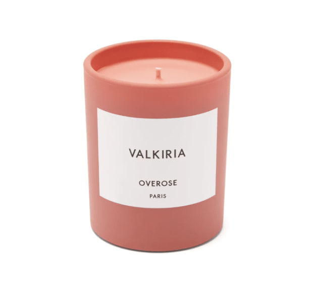 Overose 'Valkiria' Candle, $48, <a href="https://rstyle.me/+di5j11xo_8I0ZWQY8f0K5w" rel="nofollow noopener" target="_blank" data-ylk="slk:available here;elm:context_link;itc:0;sec:content-canvas" class="link ">available here</a>.<br>