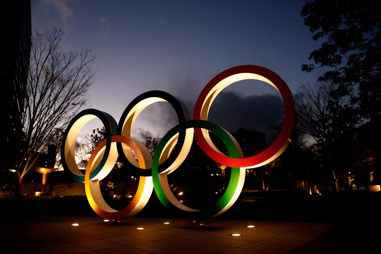 <p>The Tokyo Olympic Games were postponed in 2020 due to the Covid-19 pandemic</p> (AFP via Getty Images)