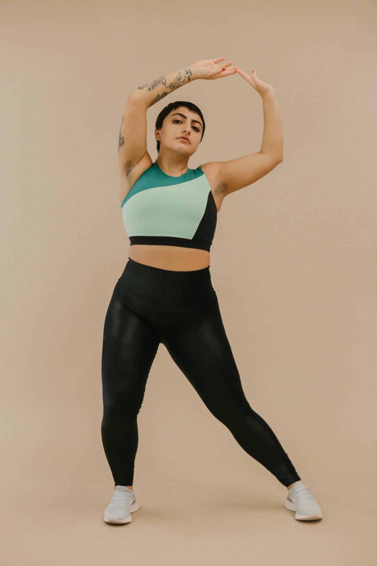 DIAZ Stretchable High Waist Sportswear Active Yoga Workout Gym