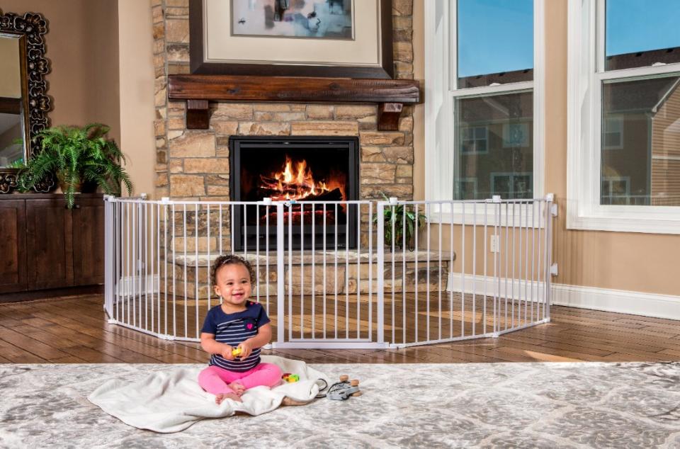 No matter what your zip code, your bundle of joy can stay safe and sound in its own little gated community.  (Photo: Amazon)