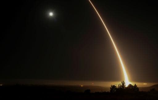 US tests intercontinental ballistic missile from California