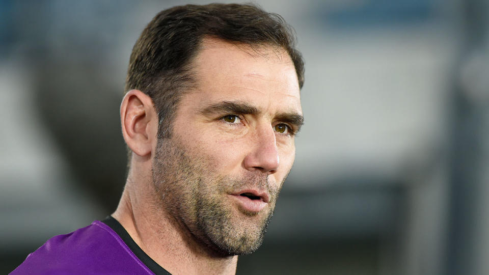 Pictured here, Storm captain Cam Smith is a reported target of the Broncos.