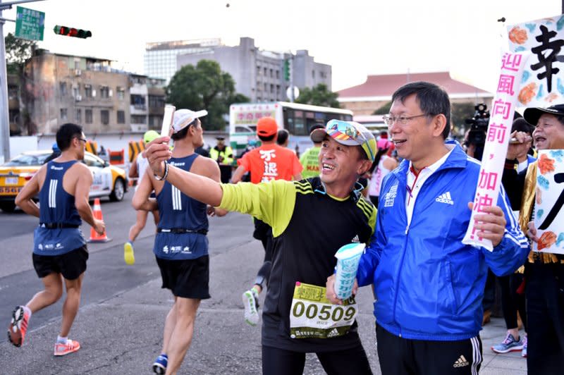 台北馬拉松 柯文哲