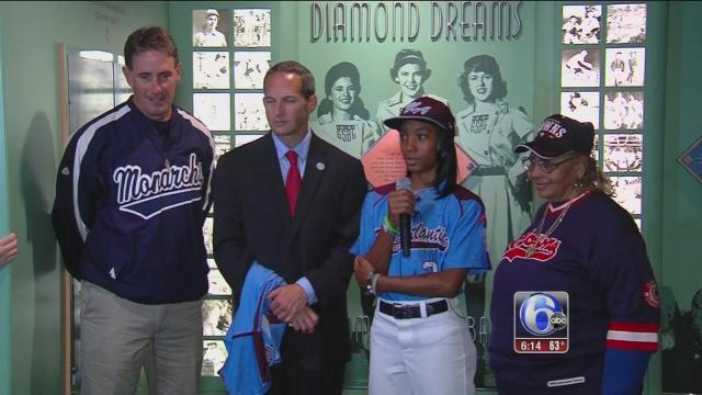 Mo'ne Davis donates jersey to Baseball Hall of Fame