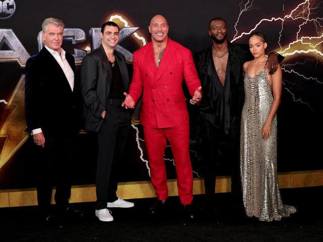 Dwayne Johnson and other stars shine at the 'Black Adam' world premiere. Here are the 20 best photos.