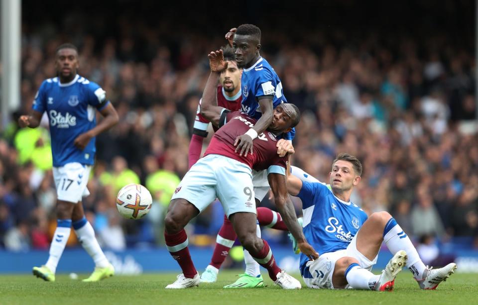 Gueye dominated consistently snuffed out West Ham’s attacking flair during the victory (Getty Images)