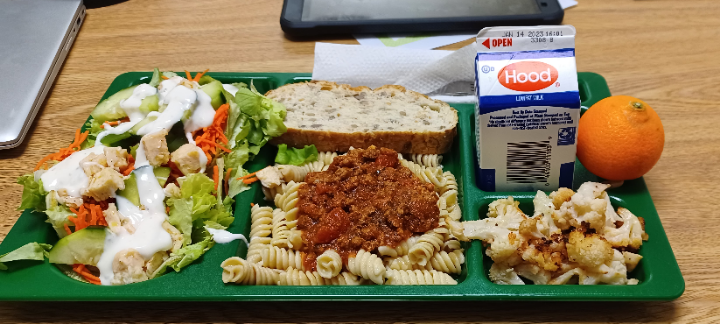 Vermont school lunch