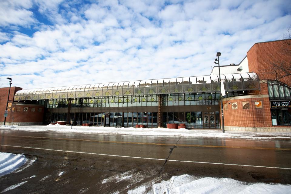 Old Fort Square, Monday, Jan. 24, 2022, in Green Bay, Wis.