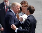<p>El presidente Macron dijo delante de Donald Trump, que nada separará “jamás” a los dos países, que mantienen una amistad histórica. (Foto: Reuters) </p>