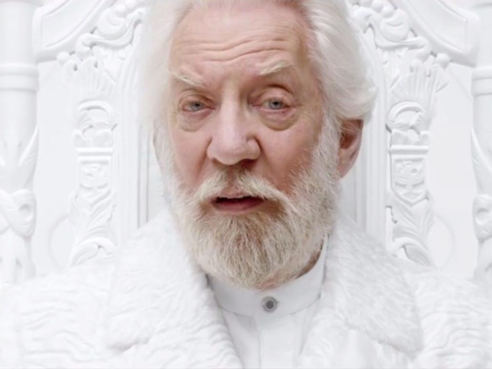 president snow hunger games