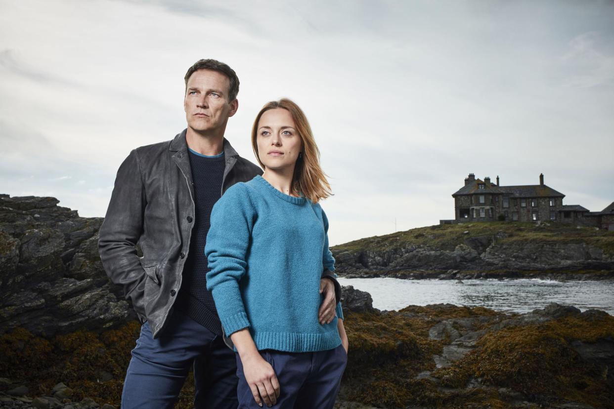 New series: Stephen Moyer and Zoe Tapper star in the new series of Safe House: ITV