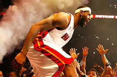 LeBron James' smoke-filled introduction with the Heat brought him criticism