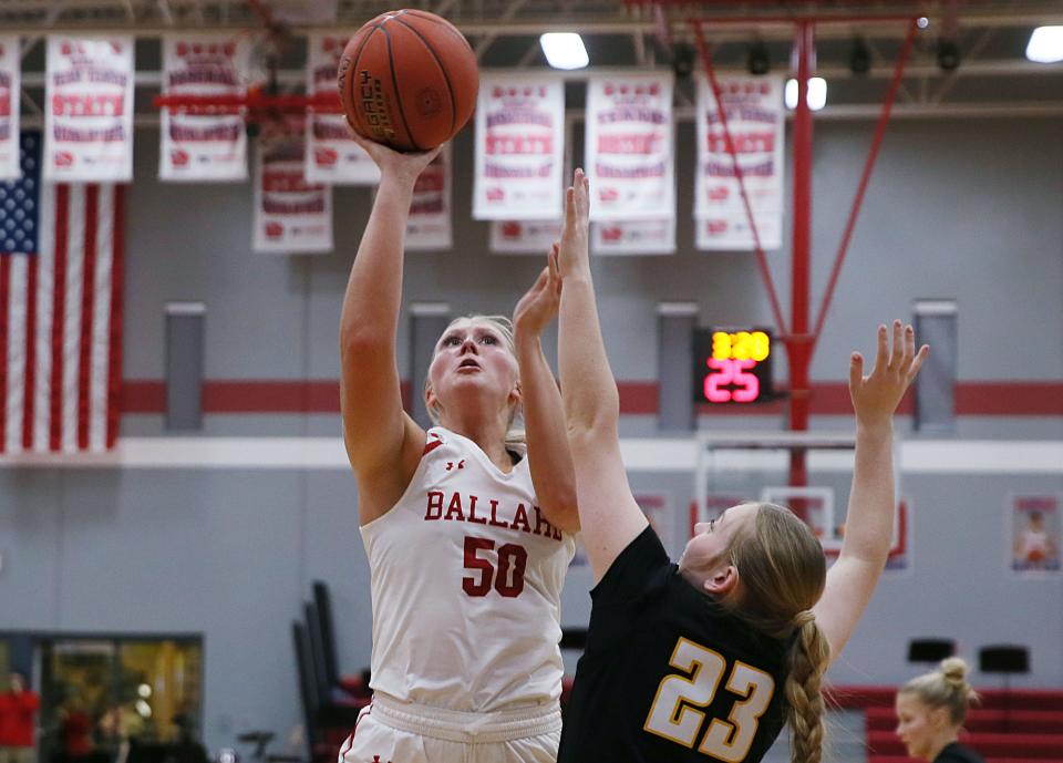 Ballard forward Brooklyn Baumgardner hopes to be a difference maker in the Bombers' run to the state tournament.