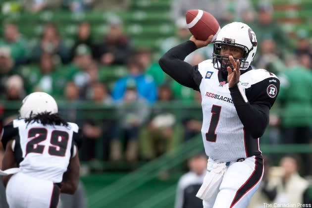 Redblacks' Burris to start vs. Tiger-Cats 