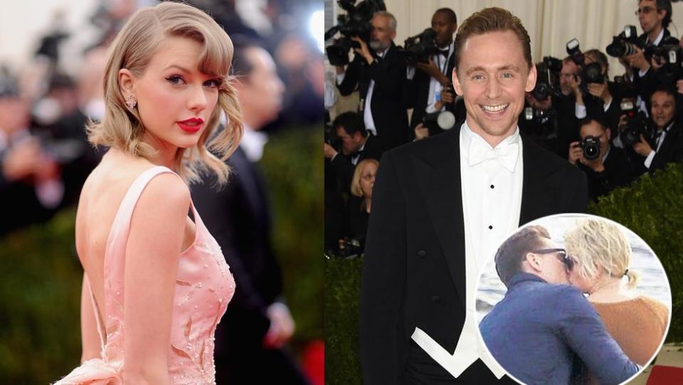 Taylor Swift and Tom Hiddleston