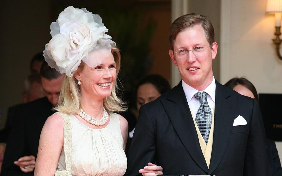 Bernhard, hereditary Prince of Baden and his wife Stephanie Anne Kaul - Marc Piasecki /WireImage 