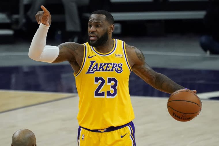 LeBron James慶祝儀式令外界好奇。法新社