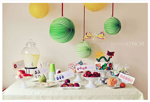 The Very Hungry Caterpillar Birthday Party