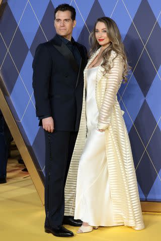 <p>Shane Anthony Sinclair/Getty</p> Henry Cavill and Natalie Viscuso on Jan. 24, 2024
